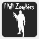 Search for kill zombie stickers I kill zombies
