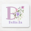 Search for b monogram mousepads Stylish