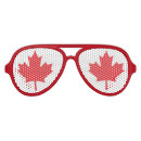 Search for canadian flag sunglasses Maple leaf