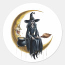 Search for witch broomstick stickers Trick or treat
