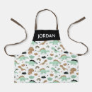 Search for baby dinosaur aprons Child's room