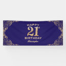 Search for blue and gold banners Birthday party