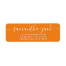 Search for 4 lines return address labels Elegant