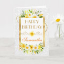 Search for yellow daisy birthday cards Watercolor