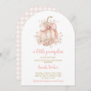 Search for gingham baby girl shower invitations Mother to be