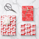 Search for swedish wrapping paper Red and white