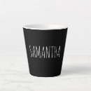 Search for typography black mugs Modern