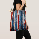 Search for red white and blue striped bags Abstract