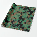 Search for green army camouflage wrapping paper Military