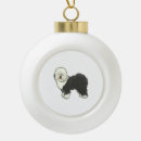 Search for old english sheepdog christmas tree decorations Animal