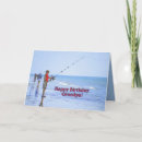 Search for fishing birthday cards Beach