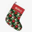 Search for flower christmas stockings Pattern