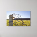 Search for barb wire canvas prints Fence