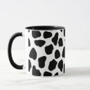 Search for black and white cow mugs Country