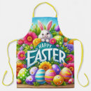 Search for the easter bunny aprons Colourful