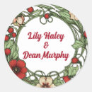 Search for art nouveau wedding stickers Floral