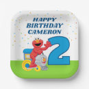 Search for elmo paper plates Sesame