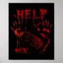 Search for handprint posters Bloody