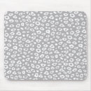 Search for white leopard mousepads Grey