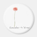 Search for red daisy magnets Gerbera