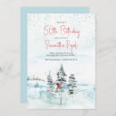 Search for christmas 50th birthday invitations Winter