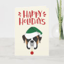 Search for boxer christmas cards Funny