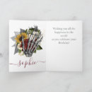 Search for skull birthday cards Red