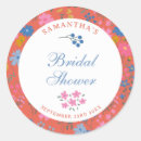 Search for red bridal shower stickers Botanical