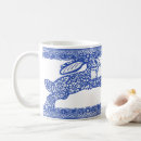 Search for blue bunny mugs Blue and white