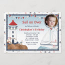 Search for sailboat birthday invitations Blue