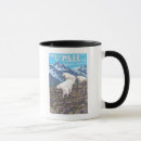 Search for mountain goats mugs White