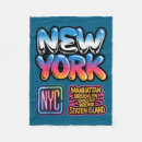 Search for new york city skyline blankets Manhattan