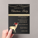 Search for elegant christmas invitations Black
