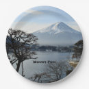 Search for japan paper plates Mount fuji