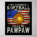 Search for softball player posters Grandpa