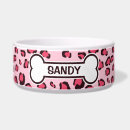 Search for leopard print pet bowls Pink