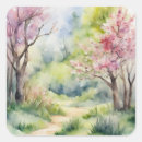 Search for nature scene stickers Watercolor