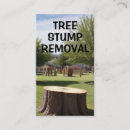 Search for stump grinding business cards Tree