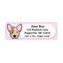 Search for cartoon dog return address labels Drawing