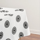 Search for black and white spotted tablecloths Dots