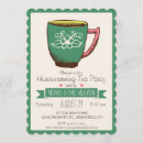 Search for retro cup invitations Tea