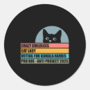 Search for crazy cat lady stickers America