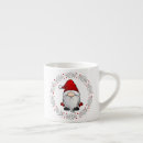 Search for funny gnome mugs Santa