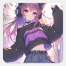 Search for cat ears stickers Anime