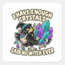 Search for healing crystals stickers Witchy