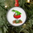 Search for frog christmas tree decorations Toad
