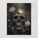 Search for skulls roses postcards Dark