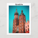Search for old vertical postcards Krakow