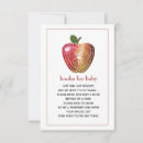 Search for apple baby shower invitations Apple of my eye