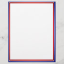 Search for patriotic stationery paper Flag